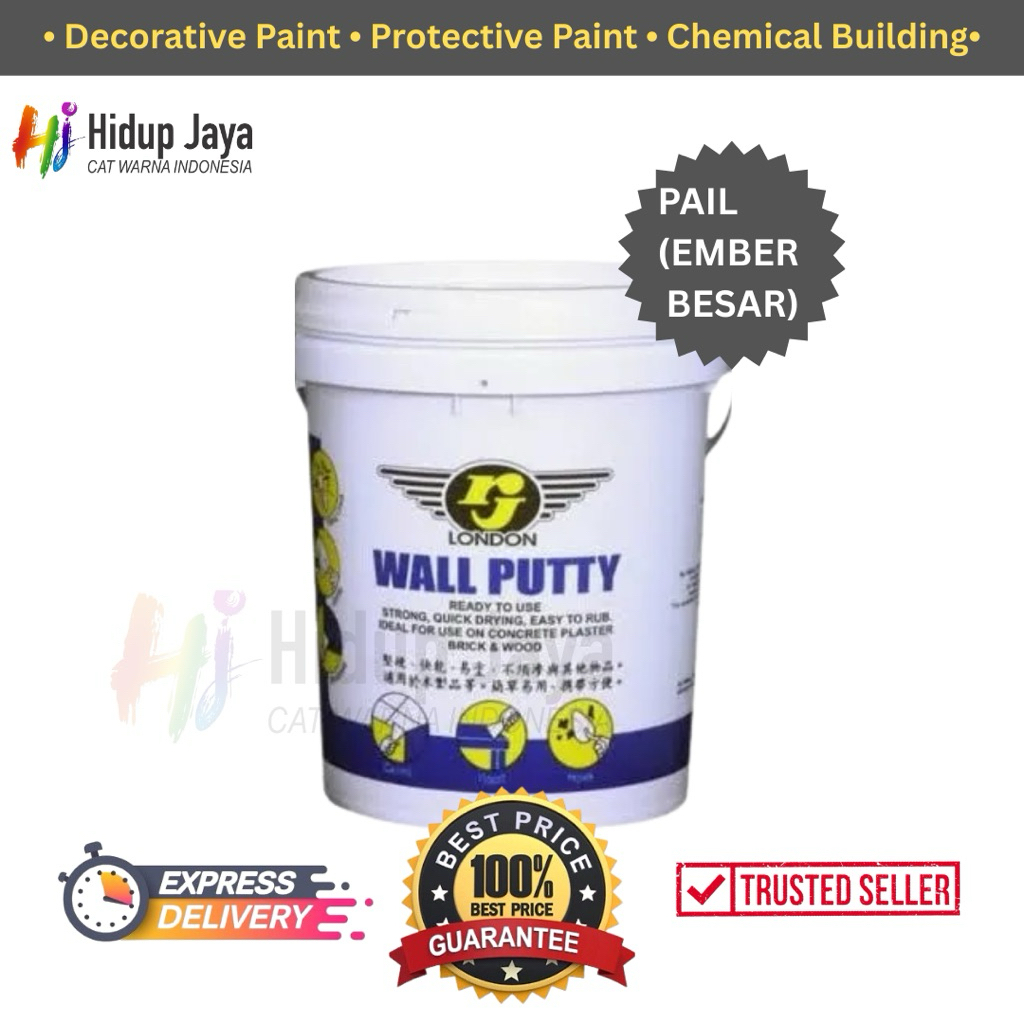 Dempul tembok /plamir RJ 25kg