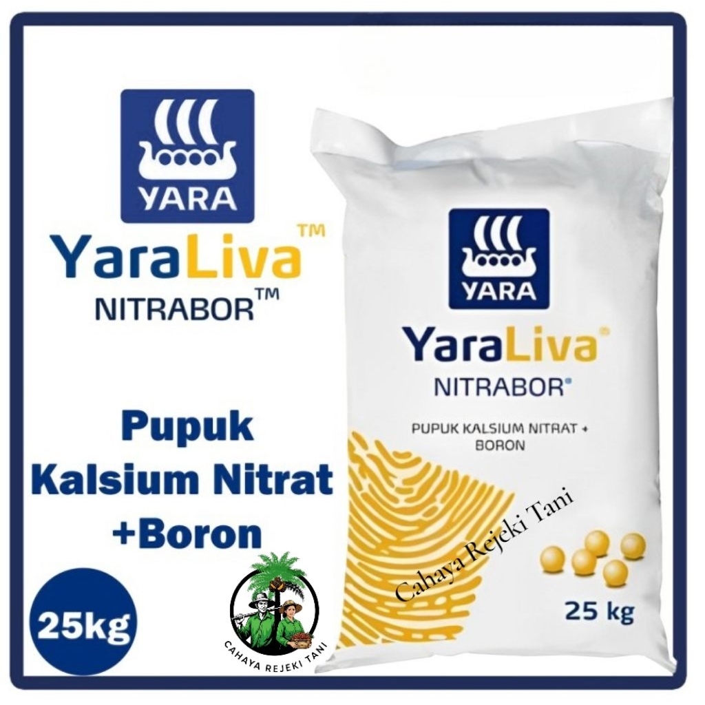 Pupuk YaraLiva kalsium nitrat+boron 25kg