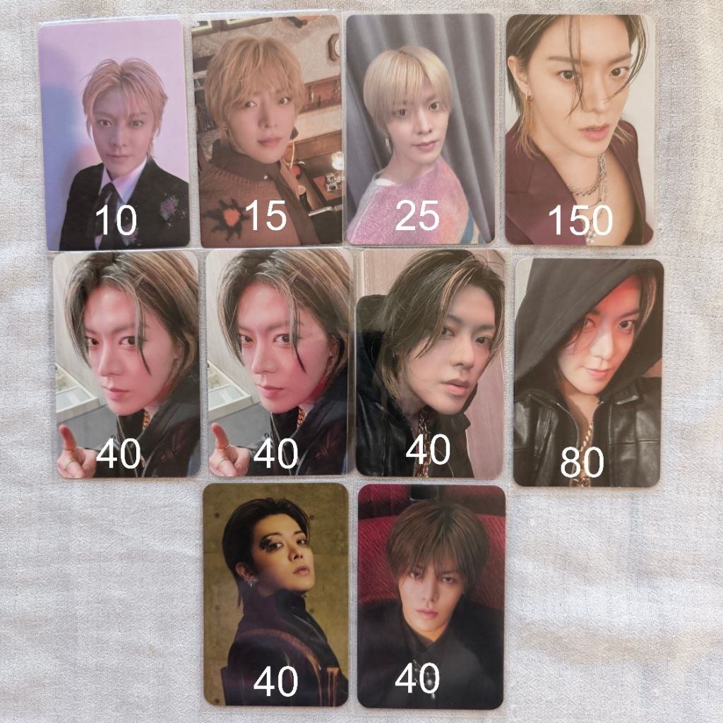 Yuta photocard solo album depth & twisted paradise