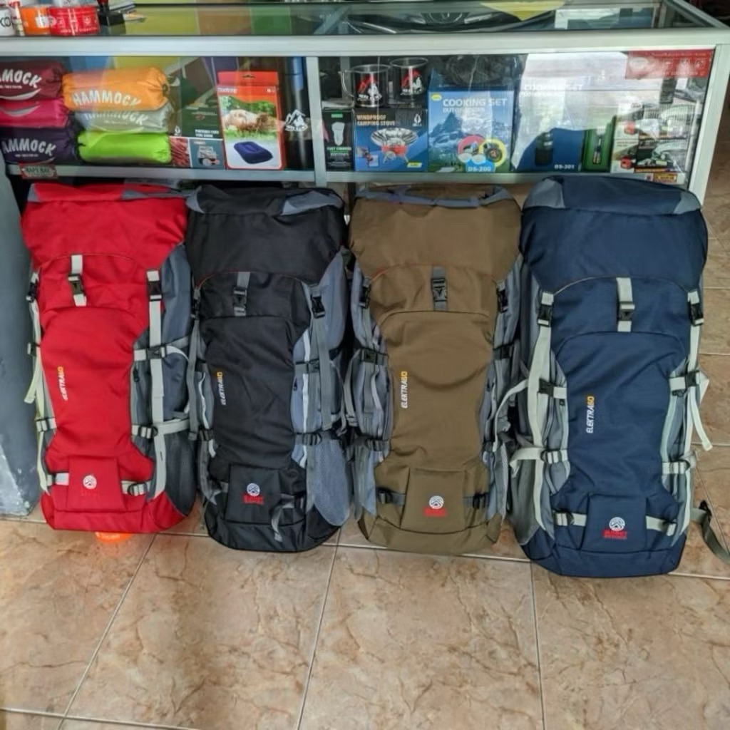 Tas Gunung elektra 60 liter carrier 60liter murah