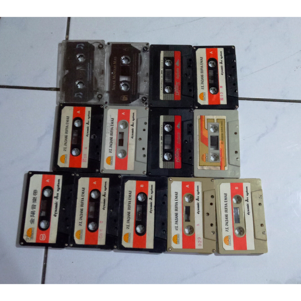 KASET MANDARIN TANPA COVER - PAKET 23 KASET