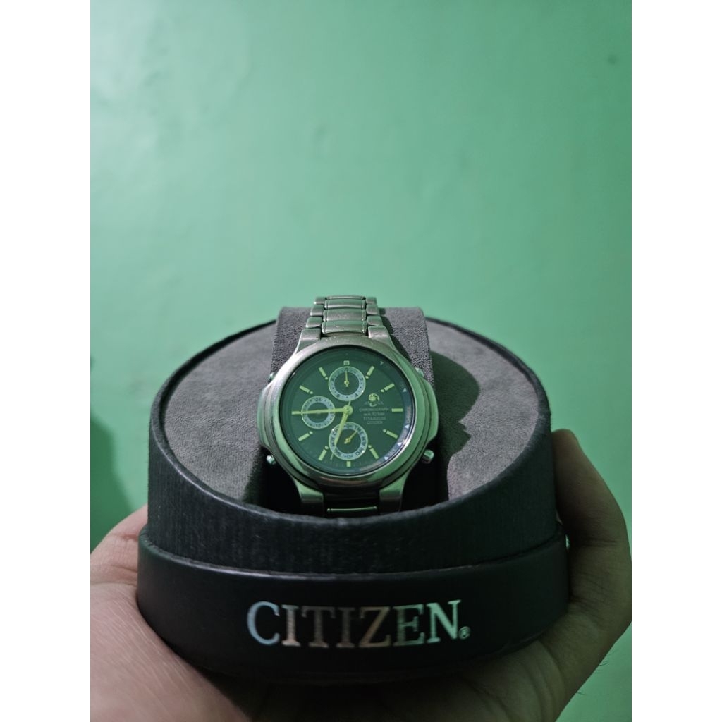 Citizen Attesa Eco-Drive Alarm Chronograph
