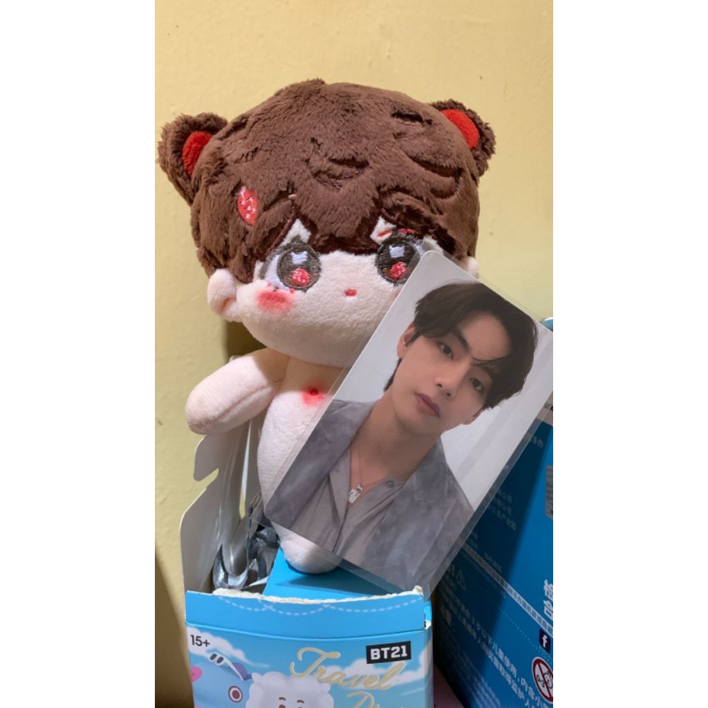 plush doll BTS taehyung v
