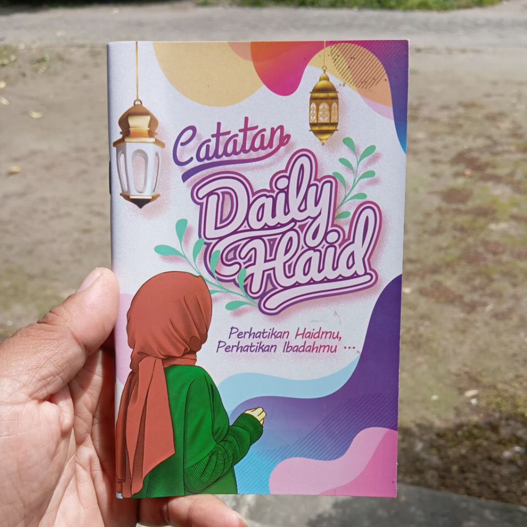 GRATIS ONGKIR CATATAN DAILY HAID CATATAN DAILY HAIDL