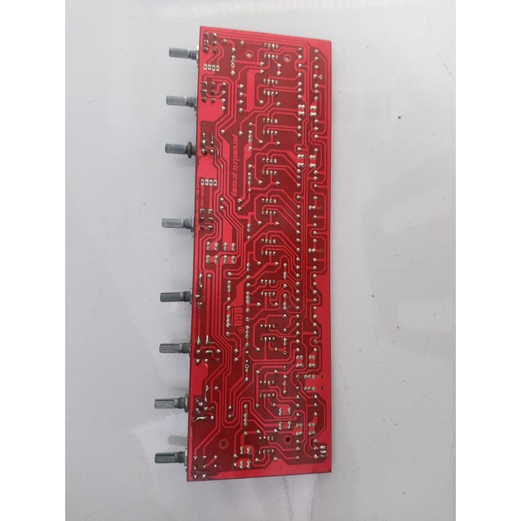 parametrik bell bgr bekas suara normal