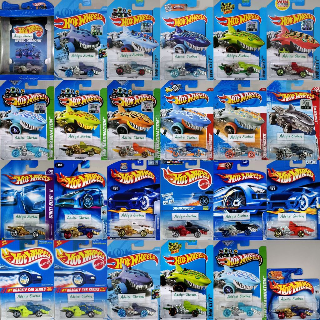 hotwheels hot wheels sharkruiser factory sealed street beasts hw city imagination thrill racers beac