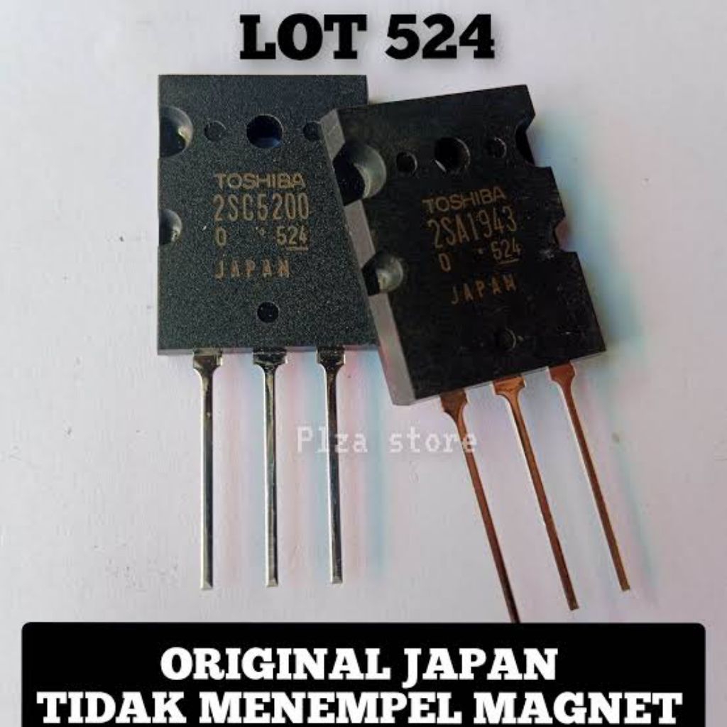 Transistor TR TOSHIBA 2SA1943 2SC5200 Original lot 524