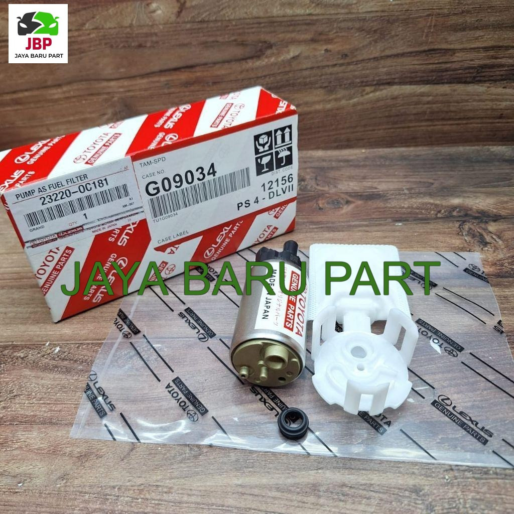 FUEL PUMP POMPA BENSIN ROTAK TOYOTA GRAND NEW AVANZA ALL NEW RUSH TERIOS ORIGINAL 23220-0C181