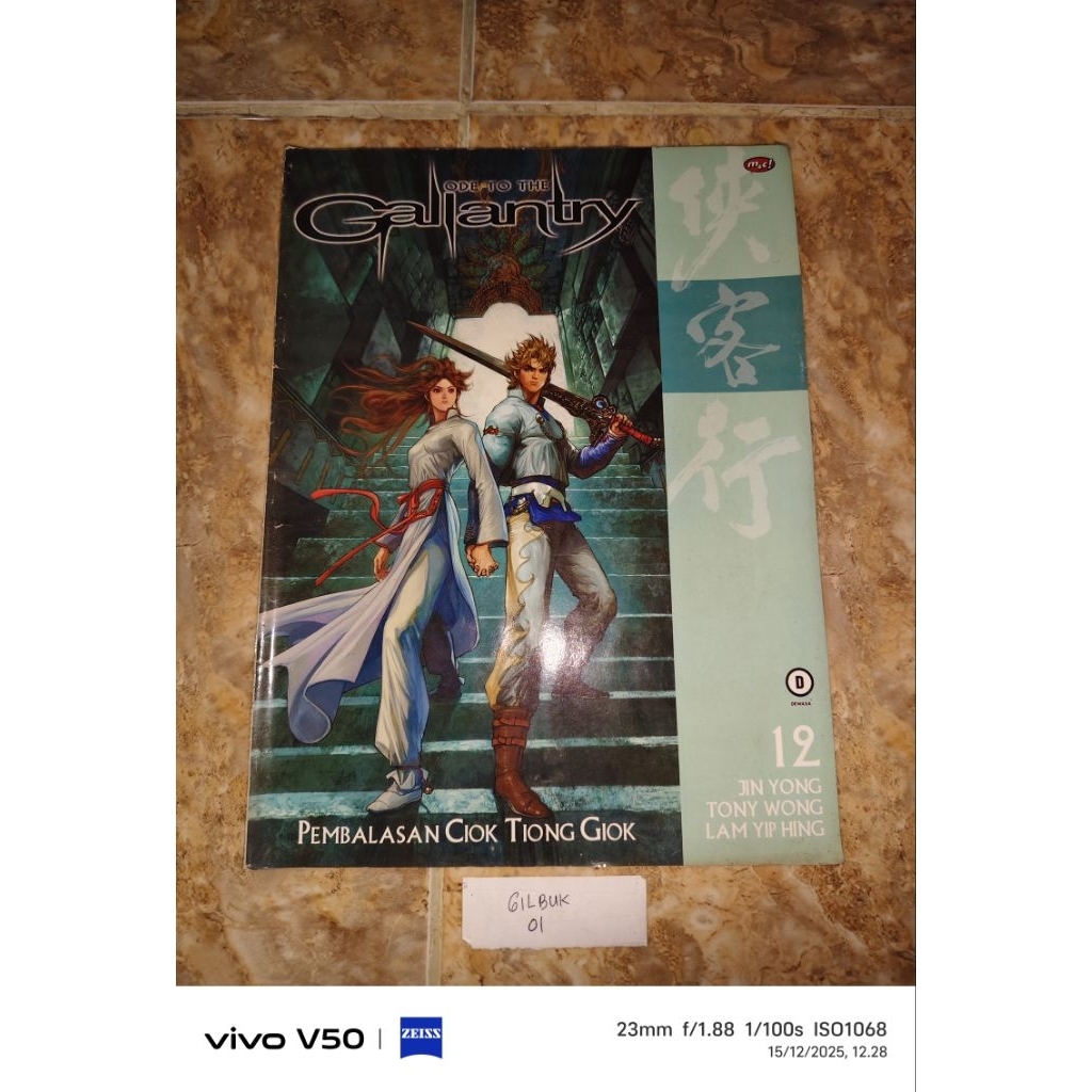 Komik ode to the Gallantry - pembalasan ciok Tiong Giok Vol 12 by Tony wong