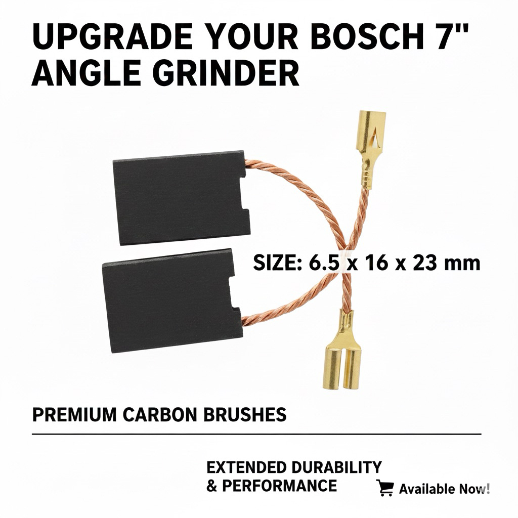 Carbon Brush Bosch 7”