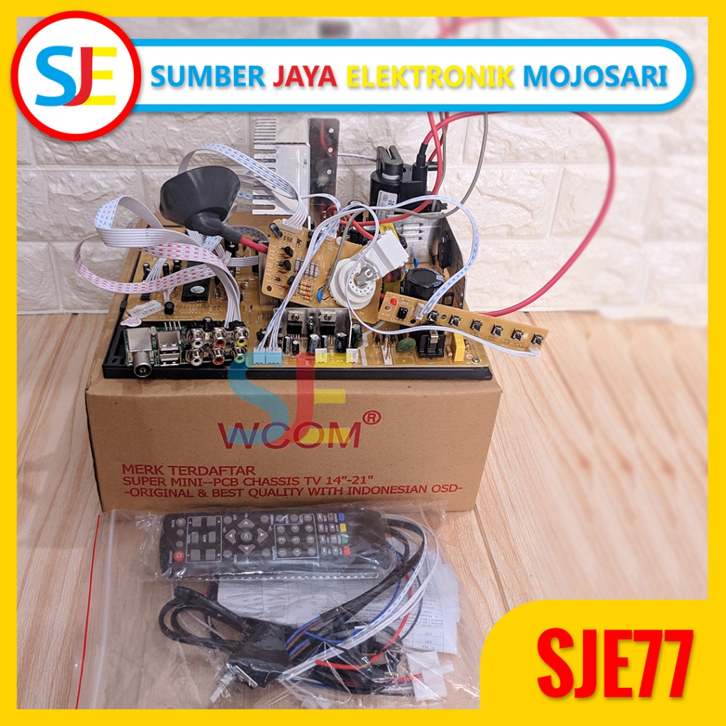 Mesin TV Digital 21 Inch Slim / Mesin TV 21" Slim Digital / Tunner Tv Digital / Tunner digital