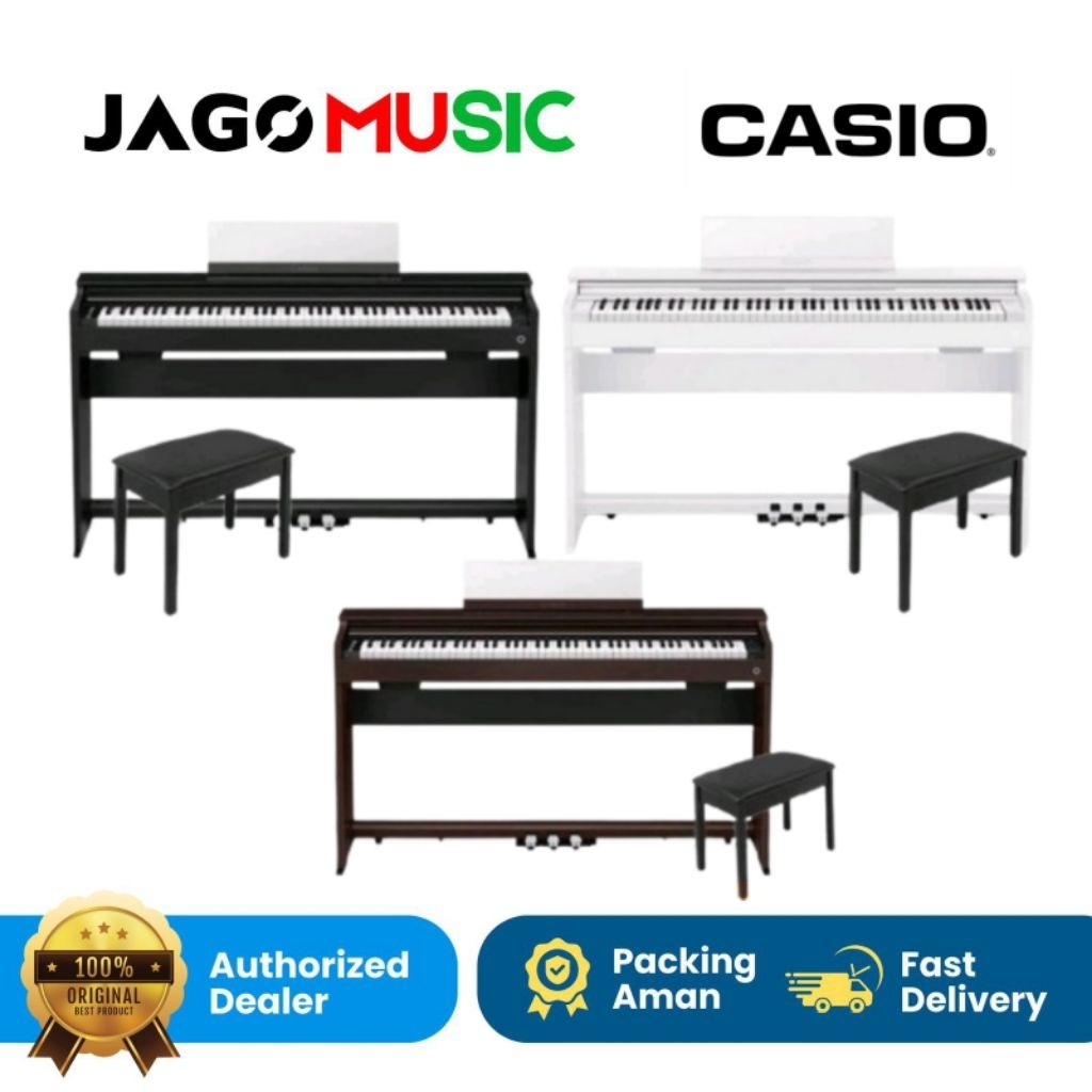 Piano Digital Casio Celviano AP S200 Piano Casio APS 200 + Bangku Piano Original-
BKC: Black