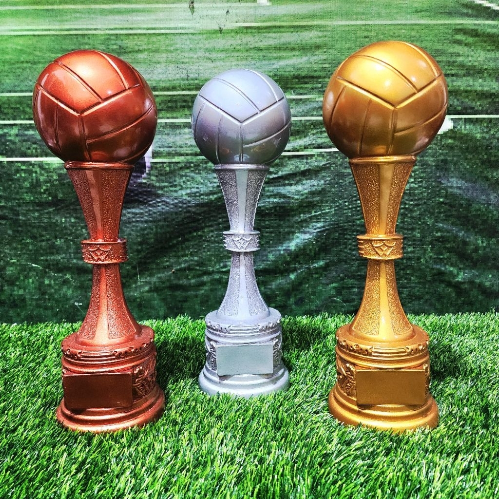 PIALA/TROPHY BOLA VOLLY BAHAN FIBER
