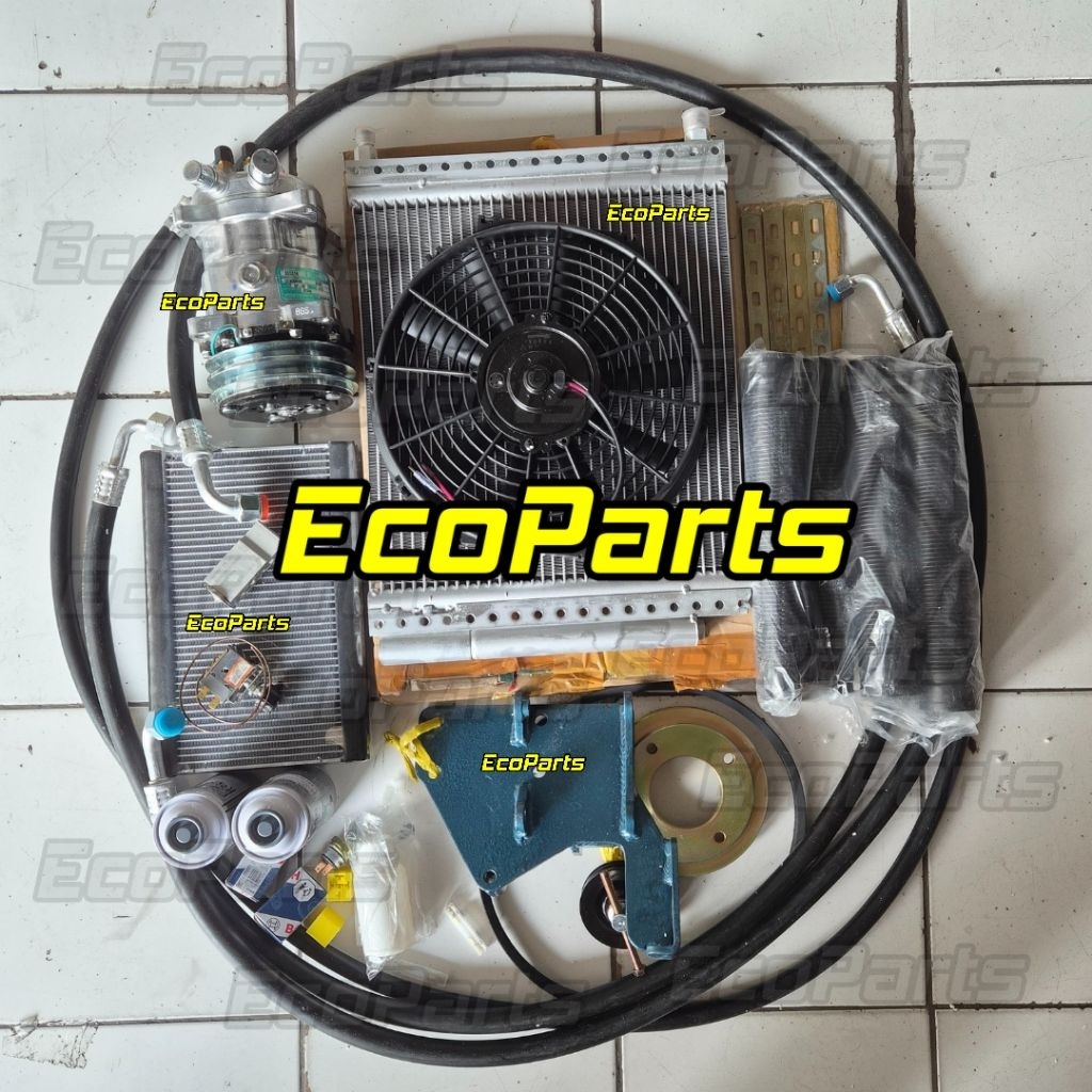AC Lengkap Fuso Fighter 240PS Euro 4 SANDEN 24V 24 Volt