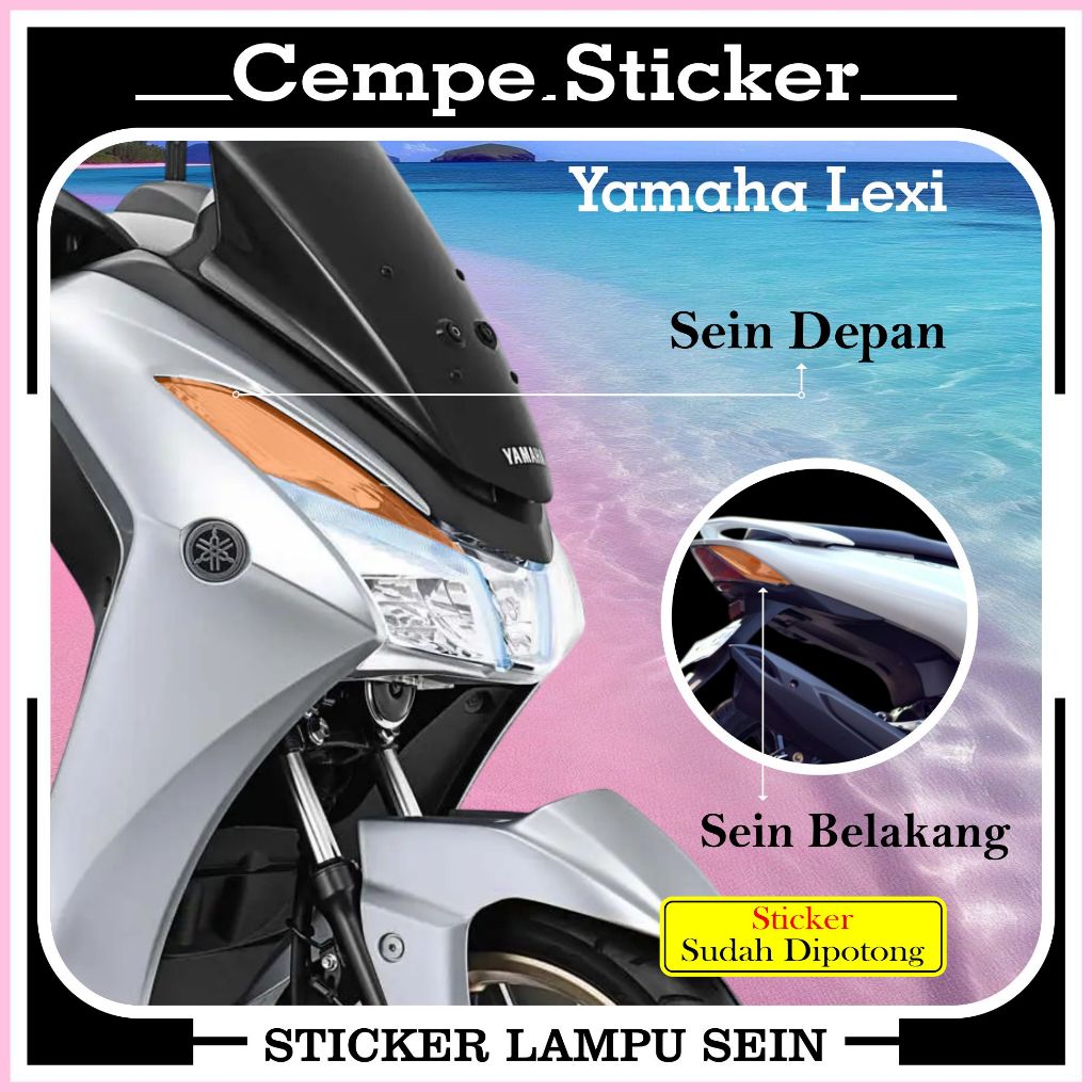 Stiker Lampu Sein LEXI | Stiker Lampu Sein LEXI | Stiker Pelindung Lampu  Sein LEXI