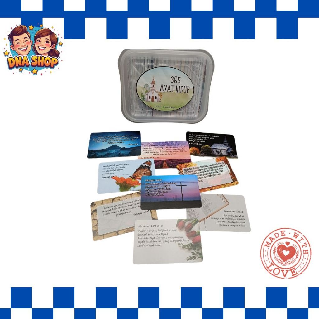 365 Ayat Hidup (Kartu Ayat Alkitab 1 Tahun)
