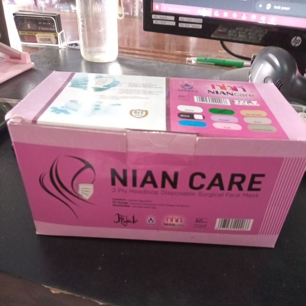 Masker Medis Nian Care Hijab 3 ply