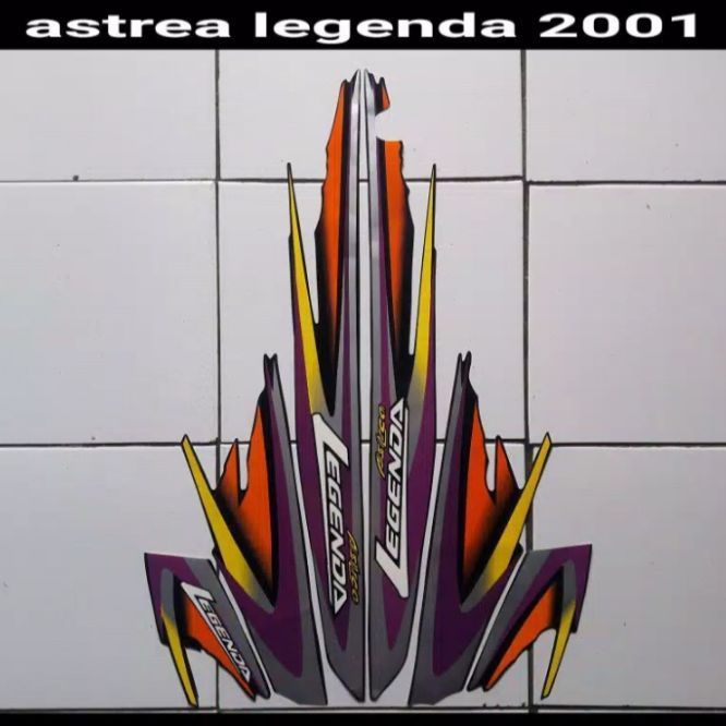 STRIPING LIST STANDARS MOTOR LEGENDA 1 2001