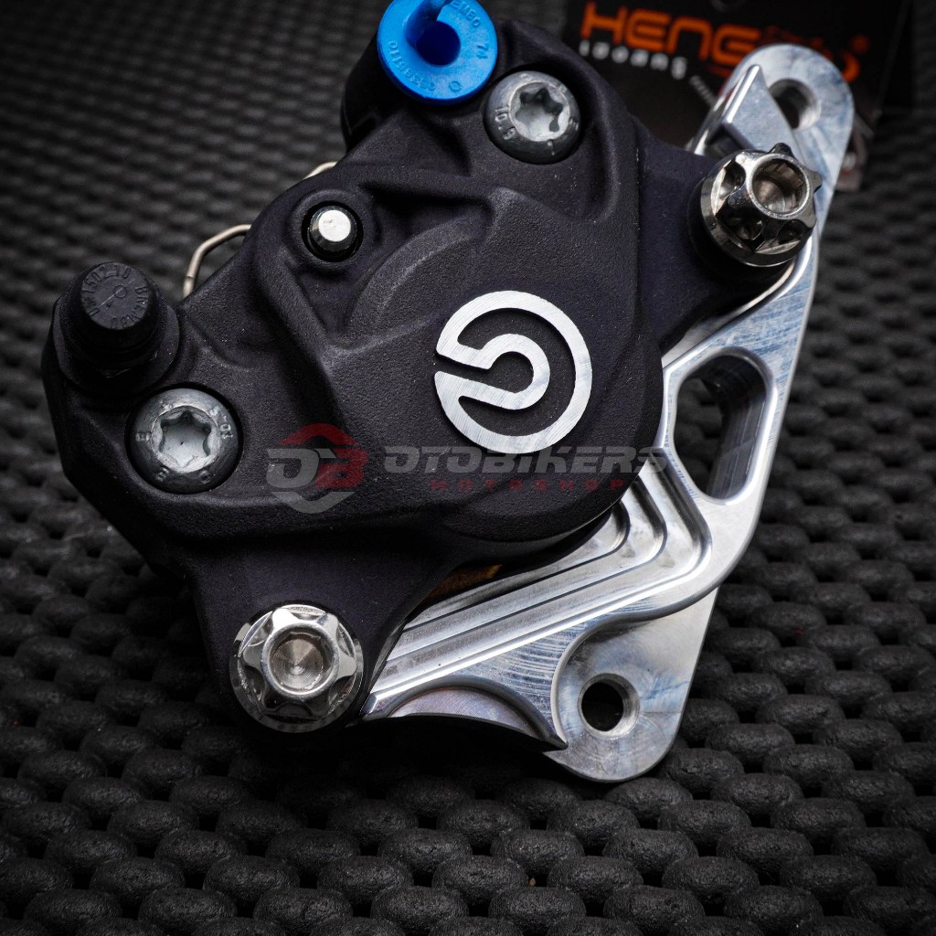 BREKET KALIPER Axial 2P (Untuk brembo KTC) 220 mm DEPAN SUPRA X 125 F Old KPH Betmen Karisma