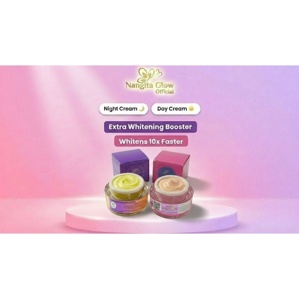 NANGITA GLOW CREAM FLEK SIANG&MALAM ORIGINAL BPOM