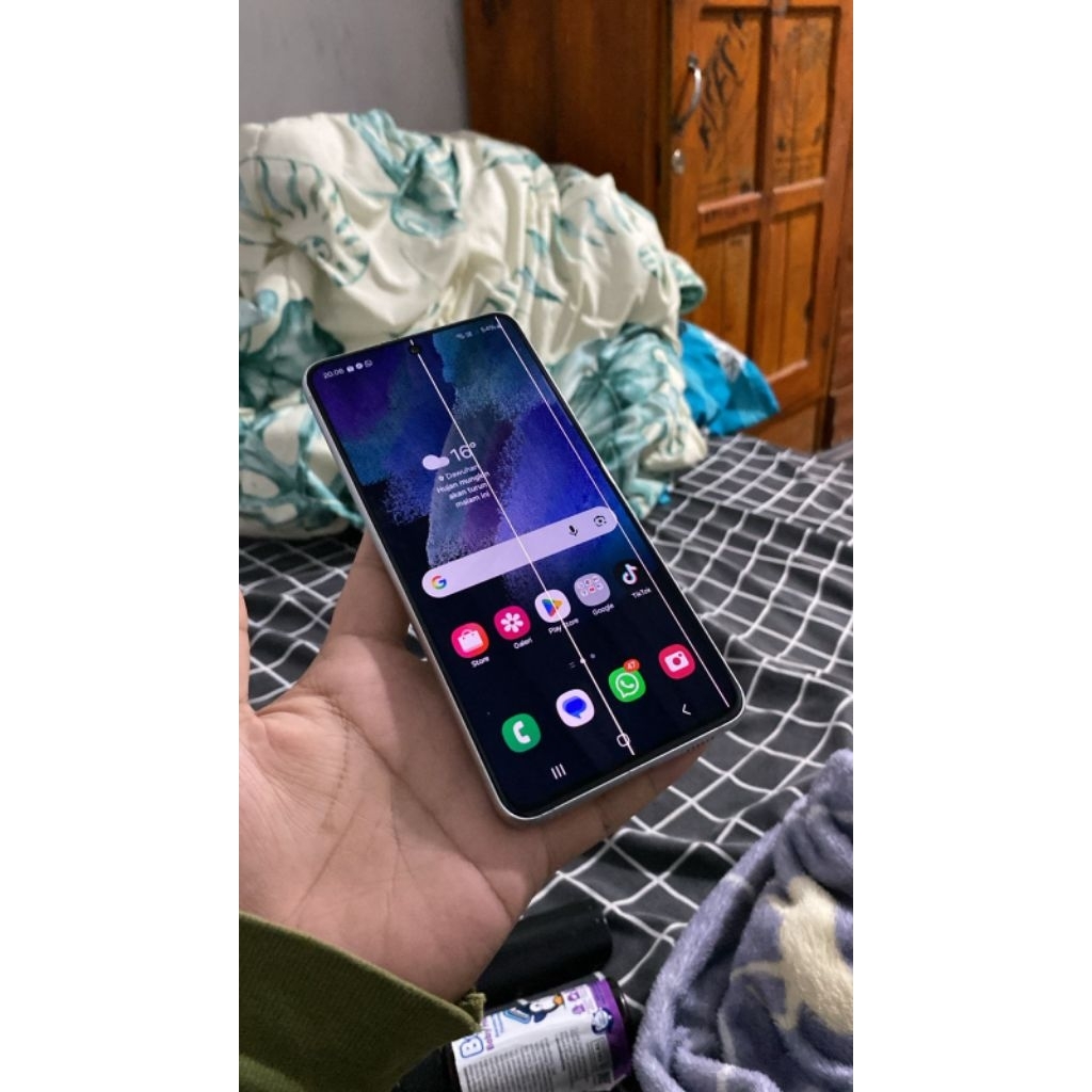 LCD ORI SAMSUNG S21 FE second