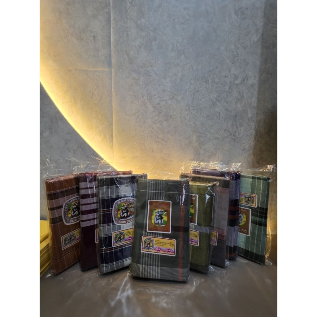 sarung tenun gajah duduk original 100% sarung ibadah pria sarung lahiran wanita cap gajah duduk