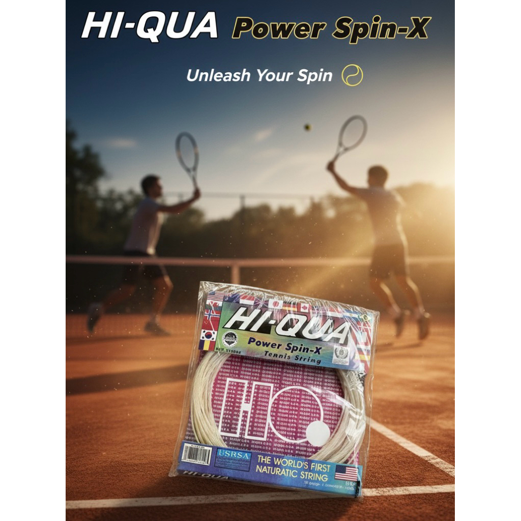 Senar Tennis HI-QUA Power Spin-X