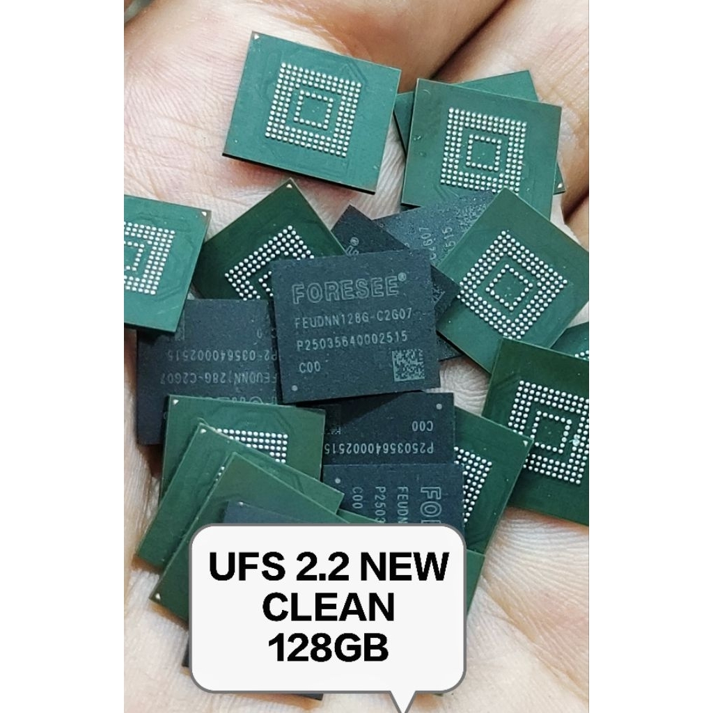UFS 2.2 NEW CLEAN RPMB 128GB SUPORT BANYAK TYPE