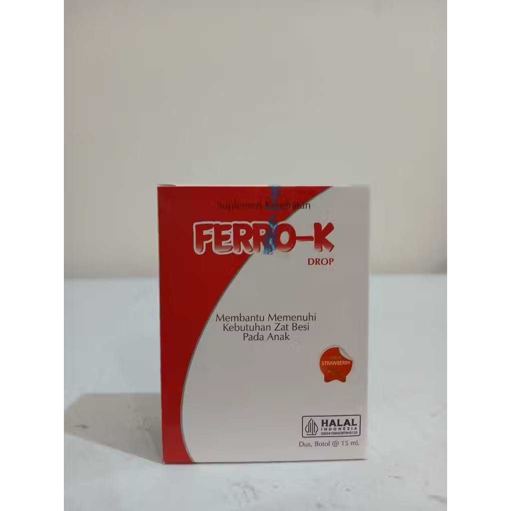 Ferro K / Ferro-K Drop Suplemen Zat Besi Anak