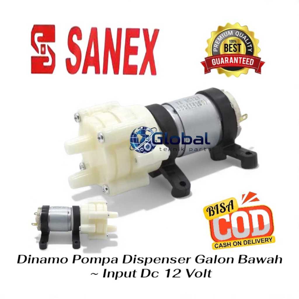 Dinamo Pompa Dispenser SANEX Galon Bawah / Pompa Dispenser SANEX