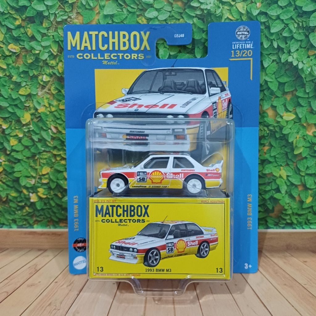 Matchbox Collectors #13 1993 BMW M3 Shell