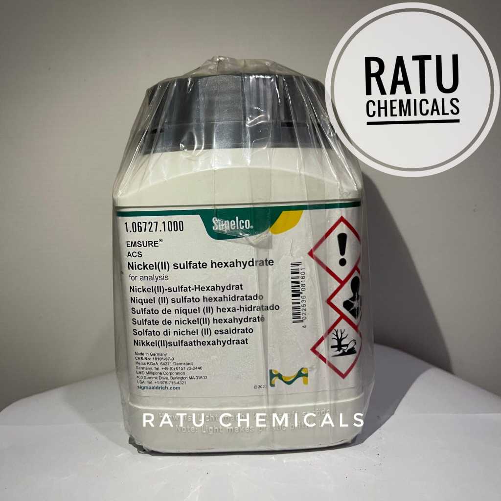 NICKEL II SULFATE HEXAHYDRATE / NiSO4.6H2O MERCK 106727 REPACK 1GR