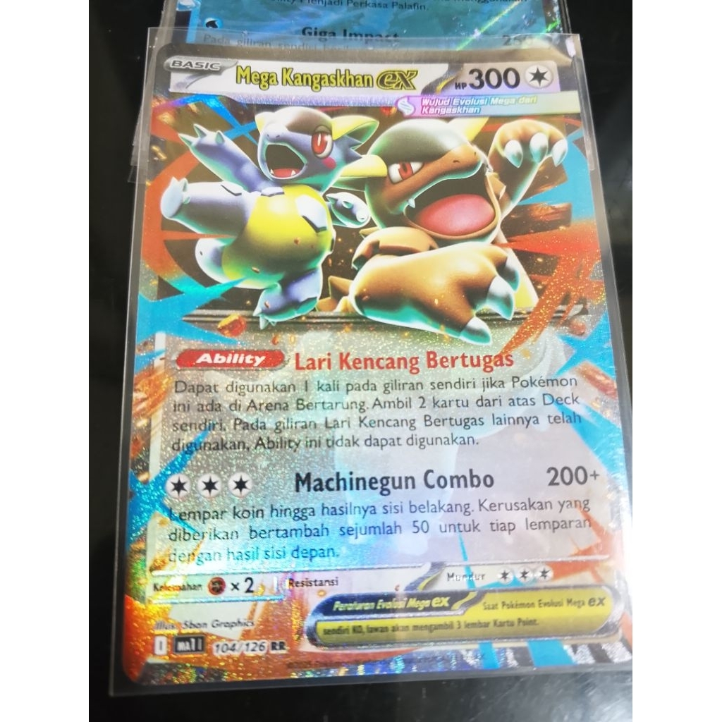 Pokemon TCG Mega kangaskhan EX RR ind