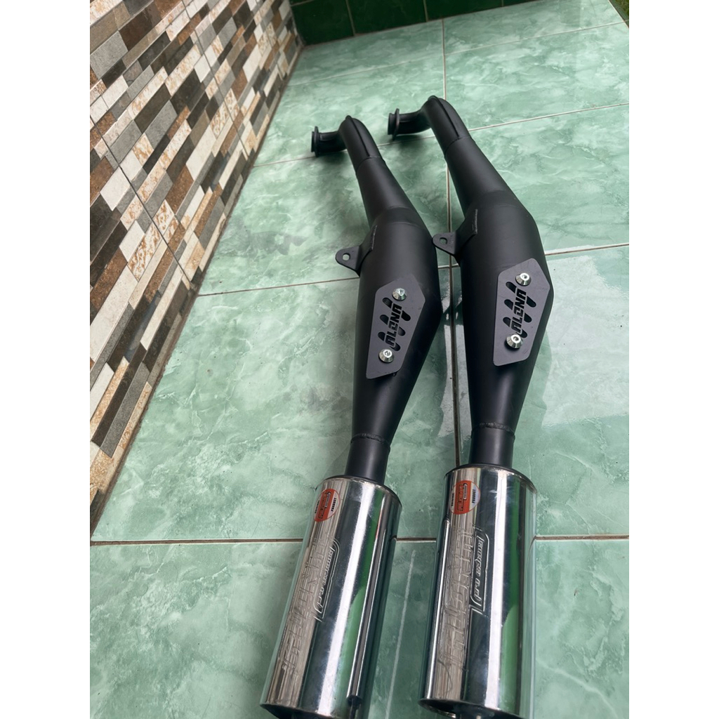 Knalpot fizr model leher sirip