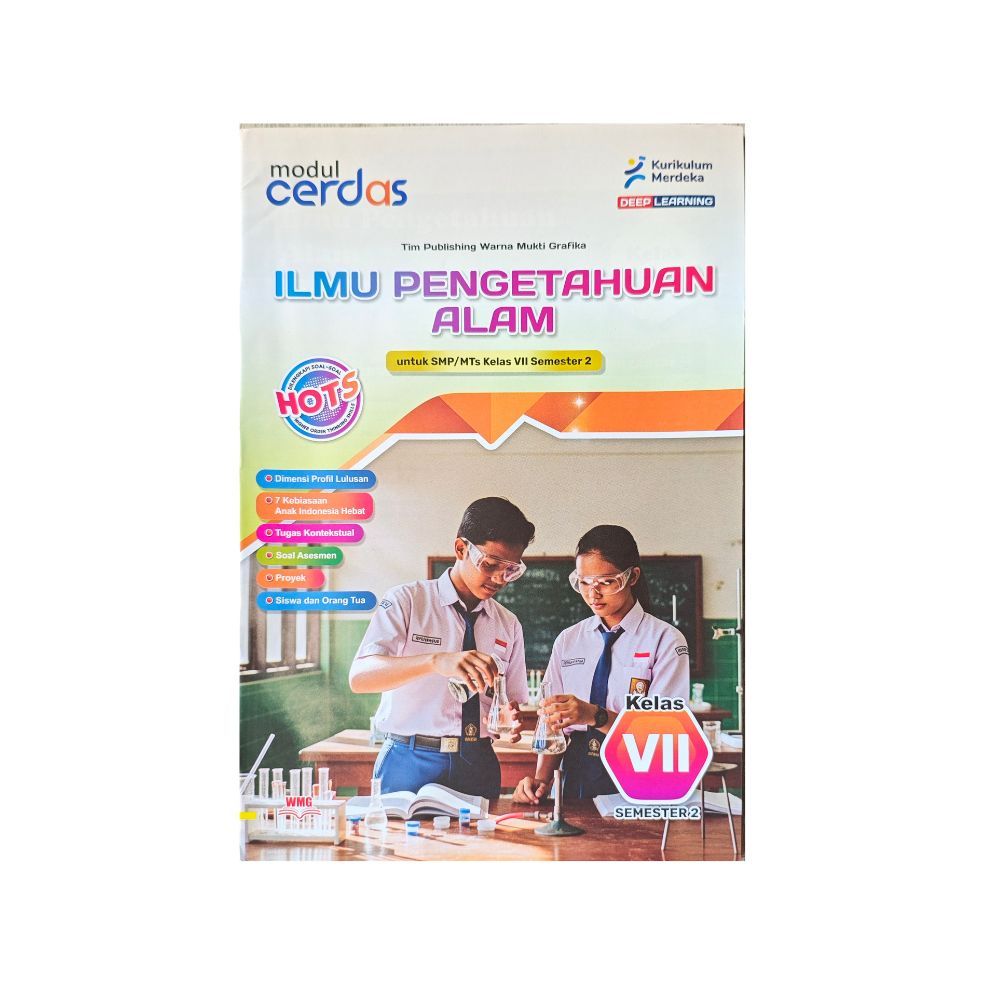 Lks Cerdas IPA Kelas  7 SMP Smt 2 Kurmer  Terbaru Murah