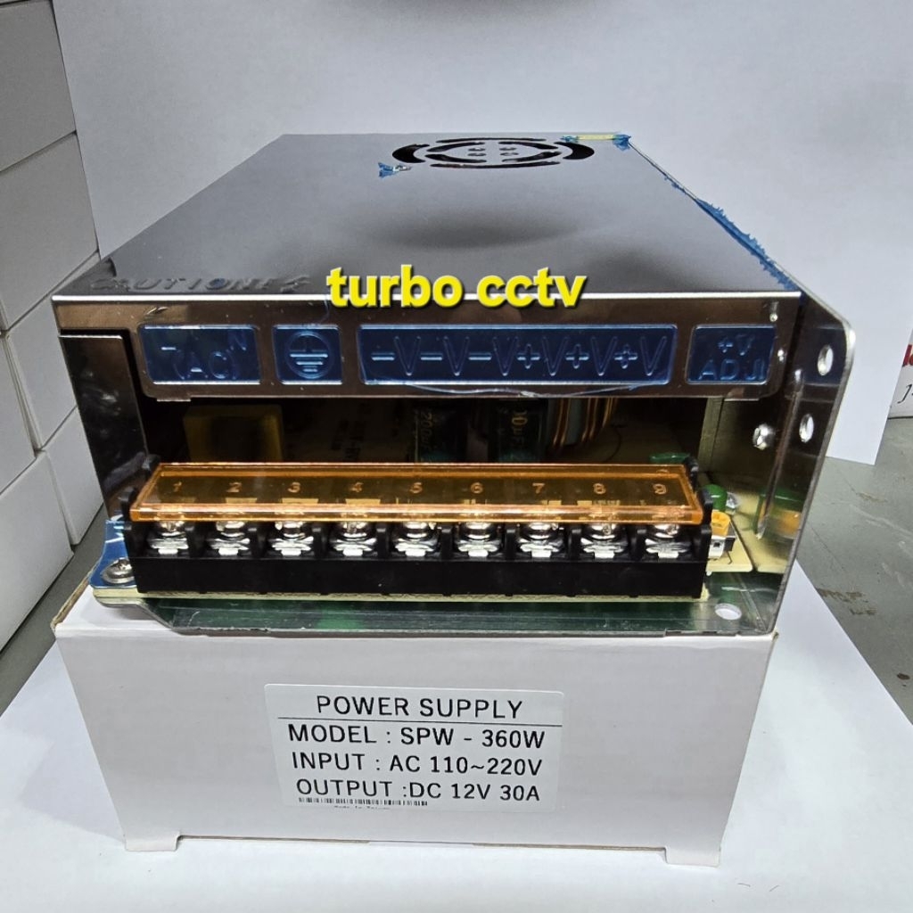 Power Supply 12V 30A Murni Barang Terjamin