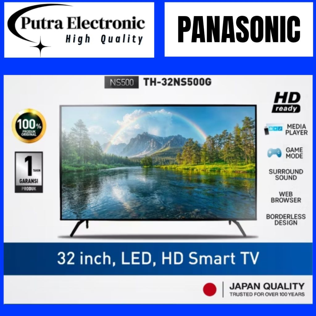 PANASONIC 32NS500G /
TH-32NS500G HD SMART TV 32 inch 2025