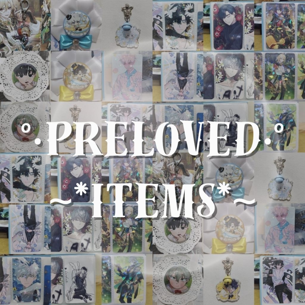 {READ DESC} Preloved Items - Unofficial Merch - Alien Stage - Link Click - Genshin - My Hero Academi