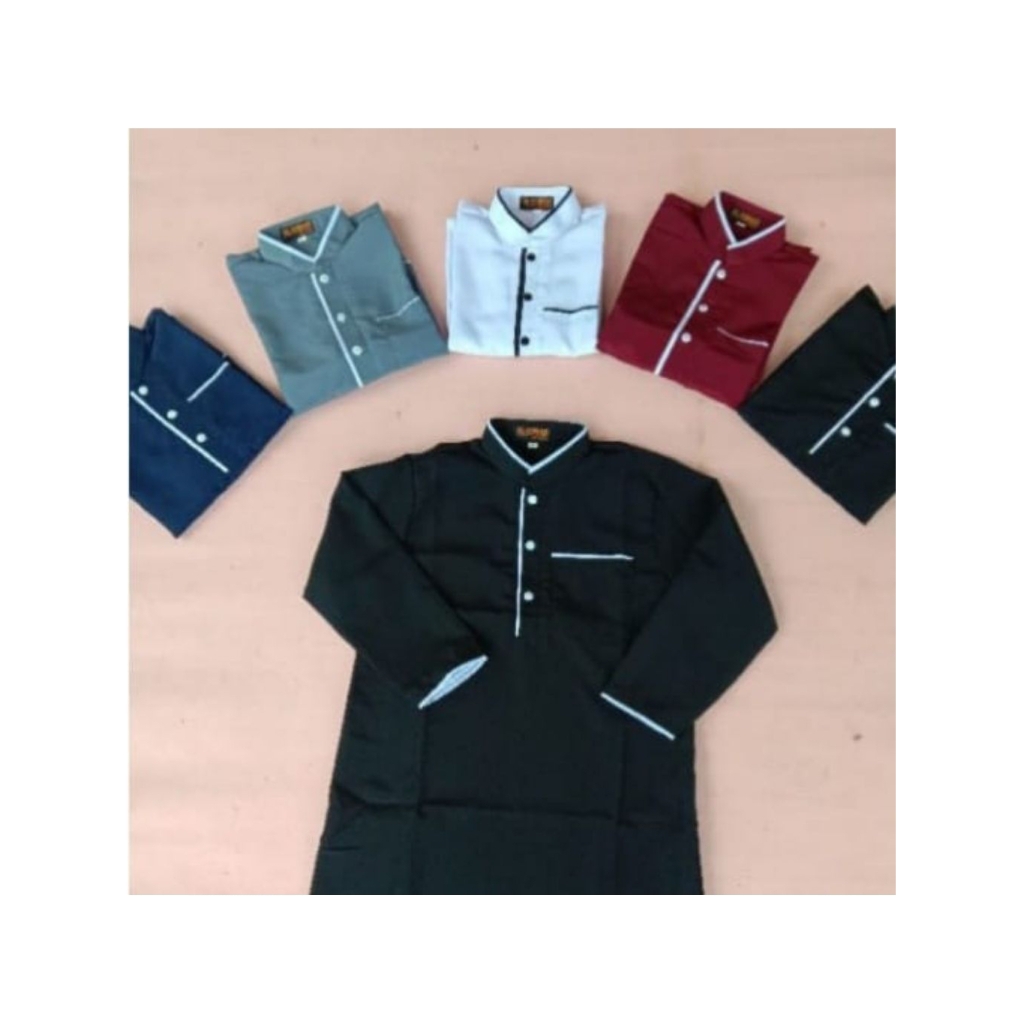 Jubah anak laki - laki Umur 2 - 12 Tahun