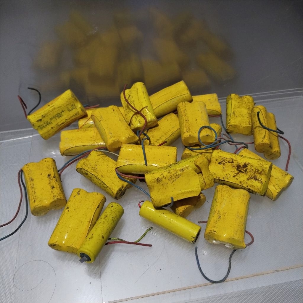 batre AA 1kilo bekas elektronik jual rusak, tidak tes buat oprekan