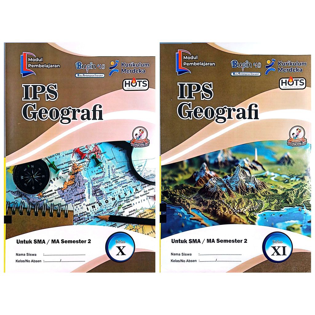 LKS SMA MA IPS GEOGRAFI KELAS 10 11 SEMESTER 2 GENAP TA.2025/2026 KURIKULUM MERDEKA | BP
