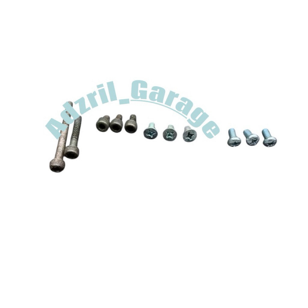 Baut Mur Set Bolt Full Set Pelengkap Dobel Dinamo Stater Alfa Sigma Force Poswan Fiz F1z R