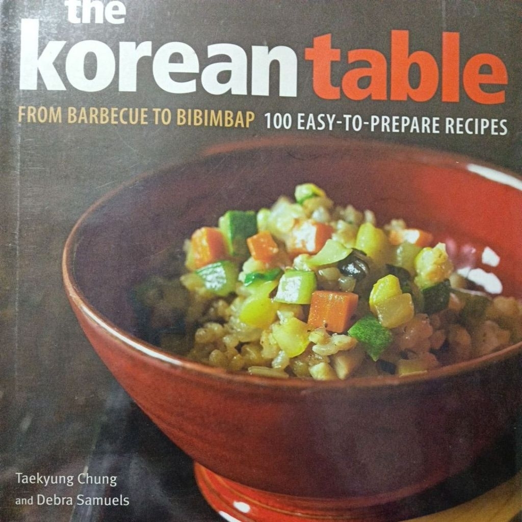 Buku resep masakan korea