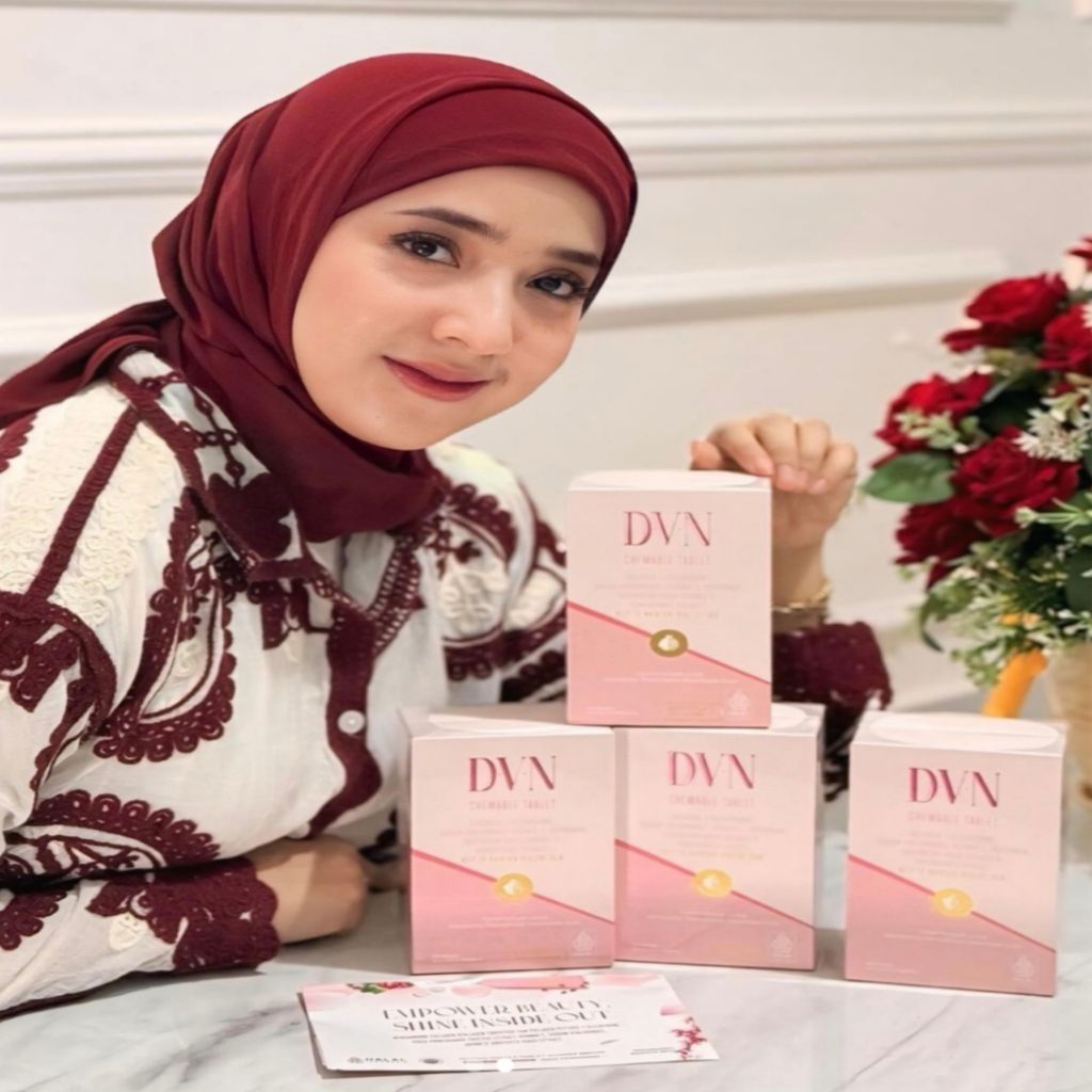 DVN COLLAGEN ORIGINAL WELLOUS ISI 60 TABLET ADA LOGO HALAL DAN BPOM RI