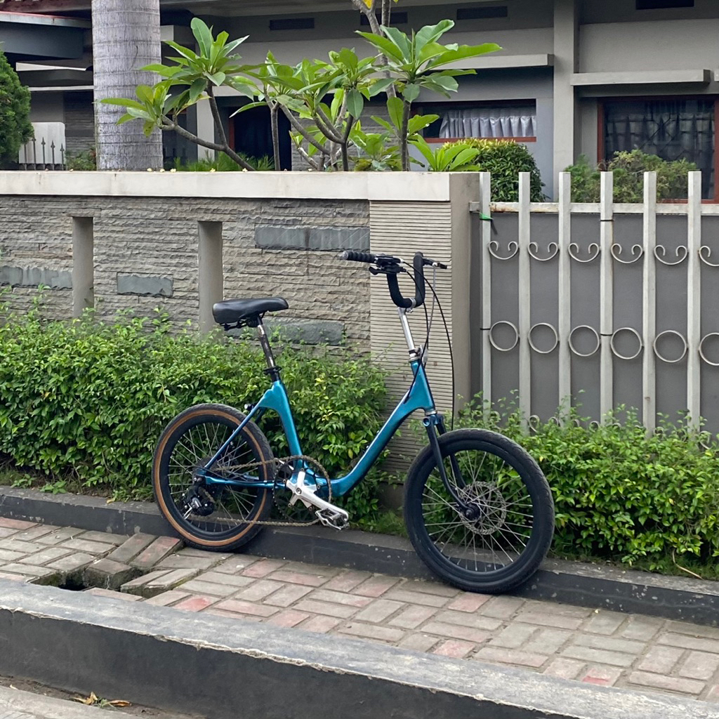 Sepeda minion 20inci minitrek sepeda kalcer komuterbike second