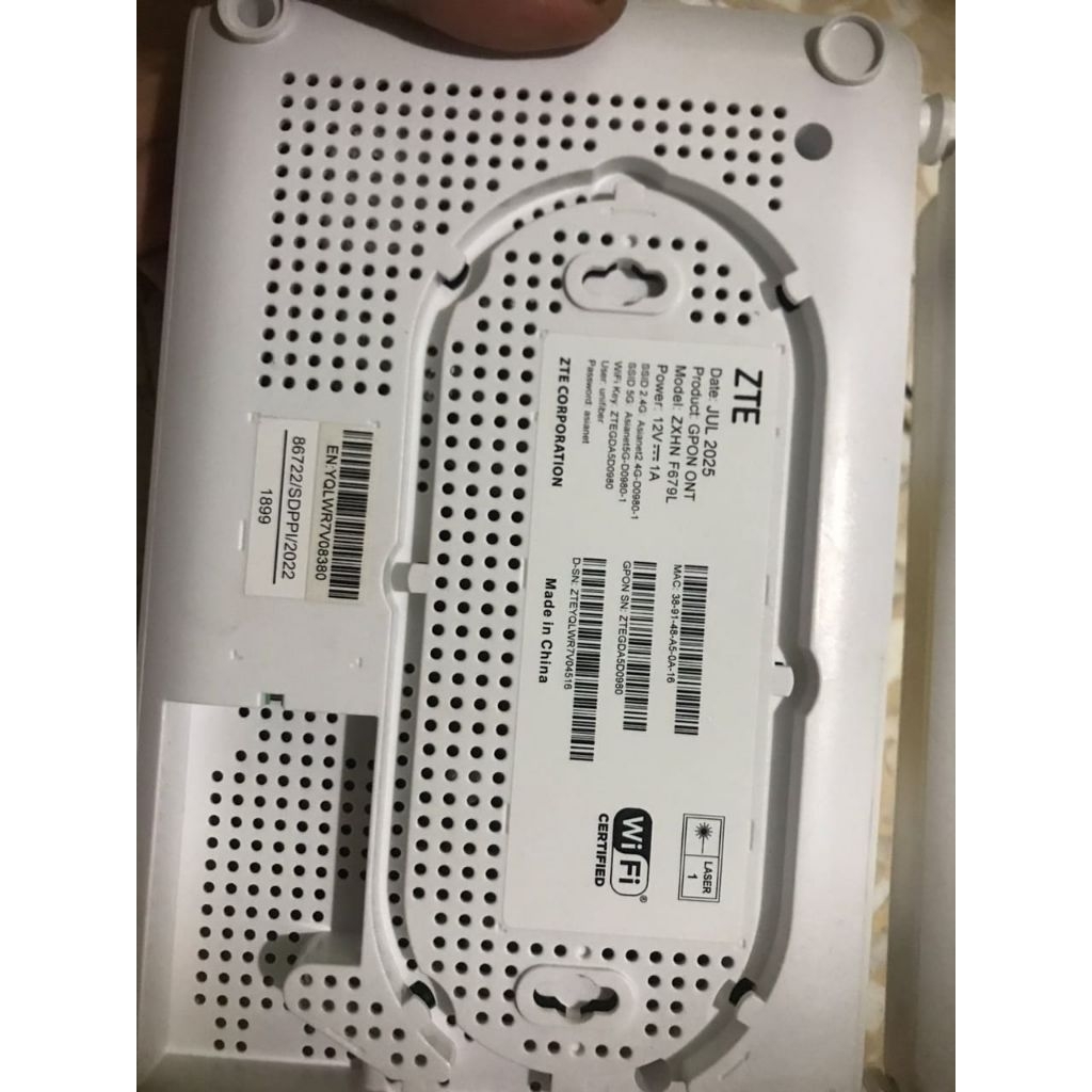 ROUTER ONT ZTE F690L