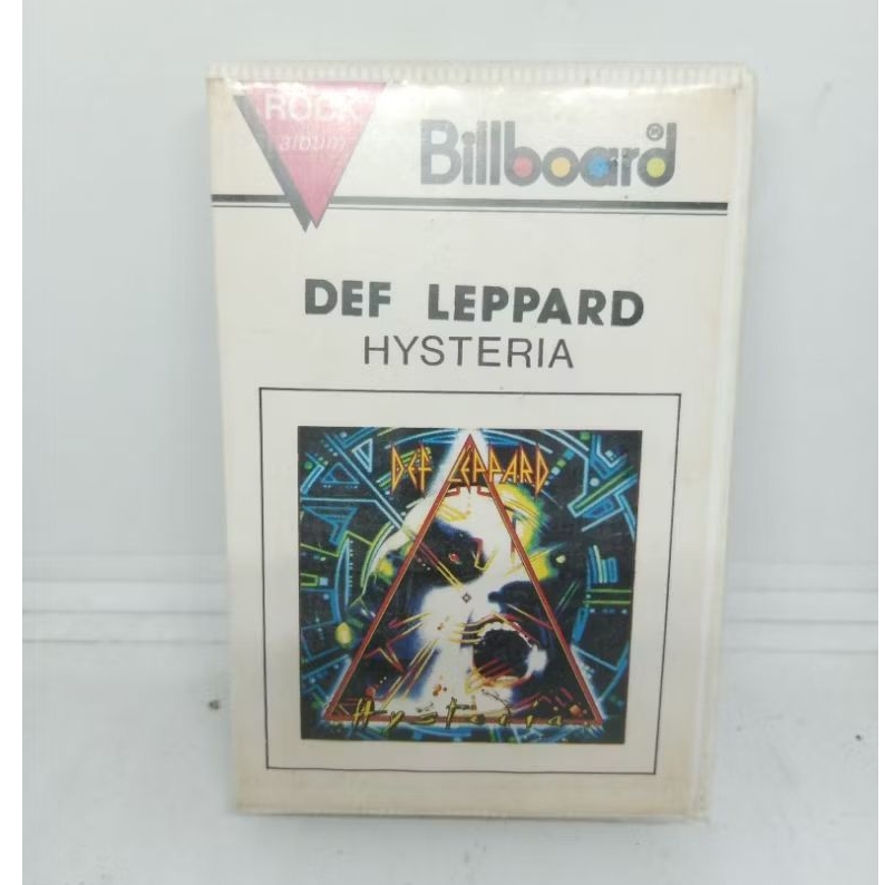Kaset_Pita_Def_Leppard_-_Hysteria_/_Billboard