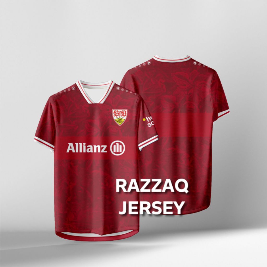 JERSEY VfB STUTTGART FULL PRINTING GRATIS NAMA DAN NOMOR PUNGGUNG
