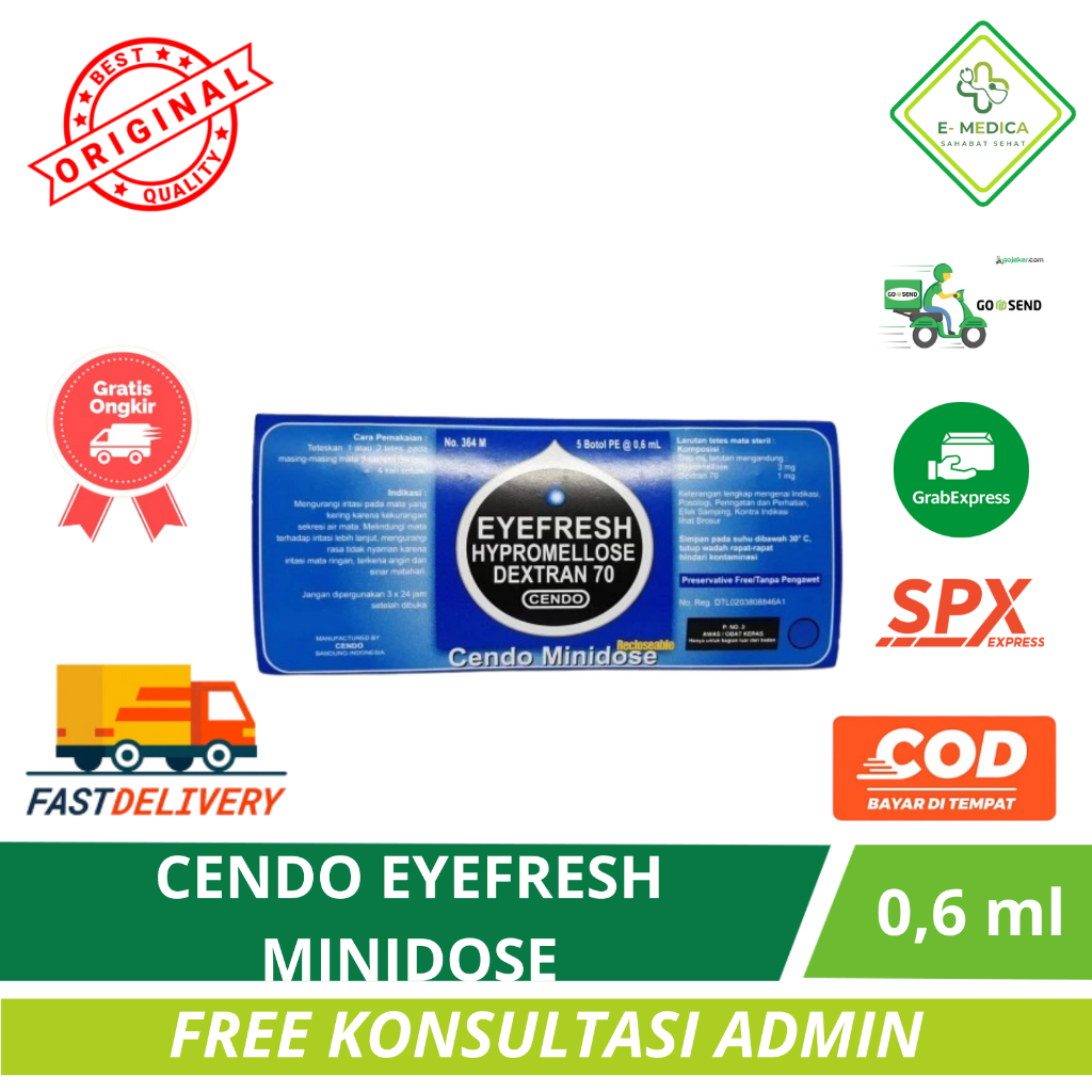Cendo Eyefresh Tetes Mata MINIDOSE