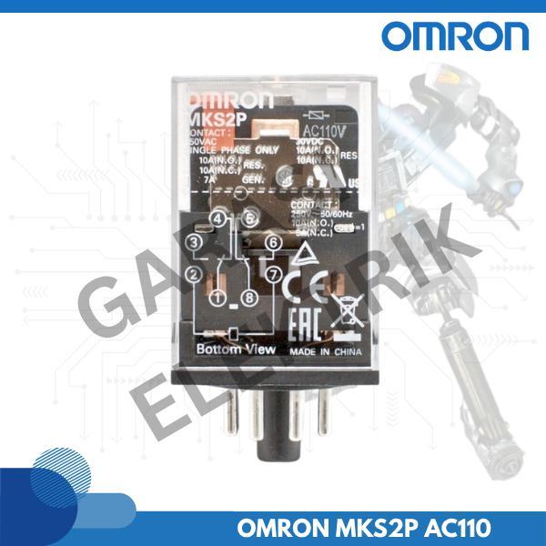 OMRON RELAY MKS2P AC110 ORIGINAL